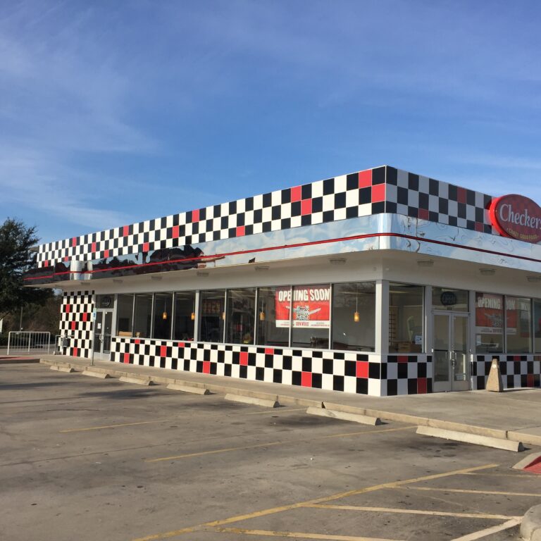 Checkers Fast Food Ground Up Construction